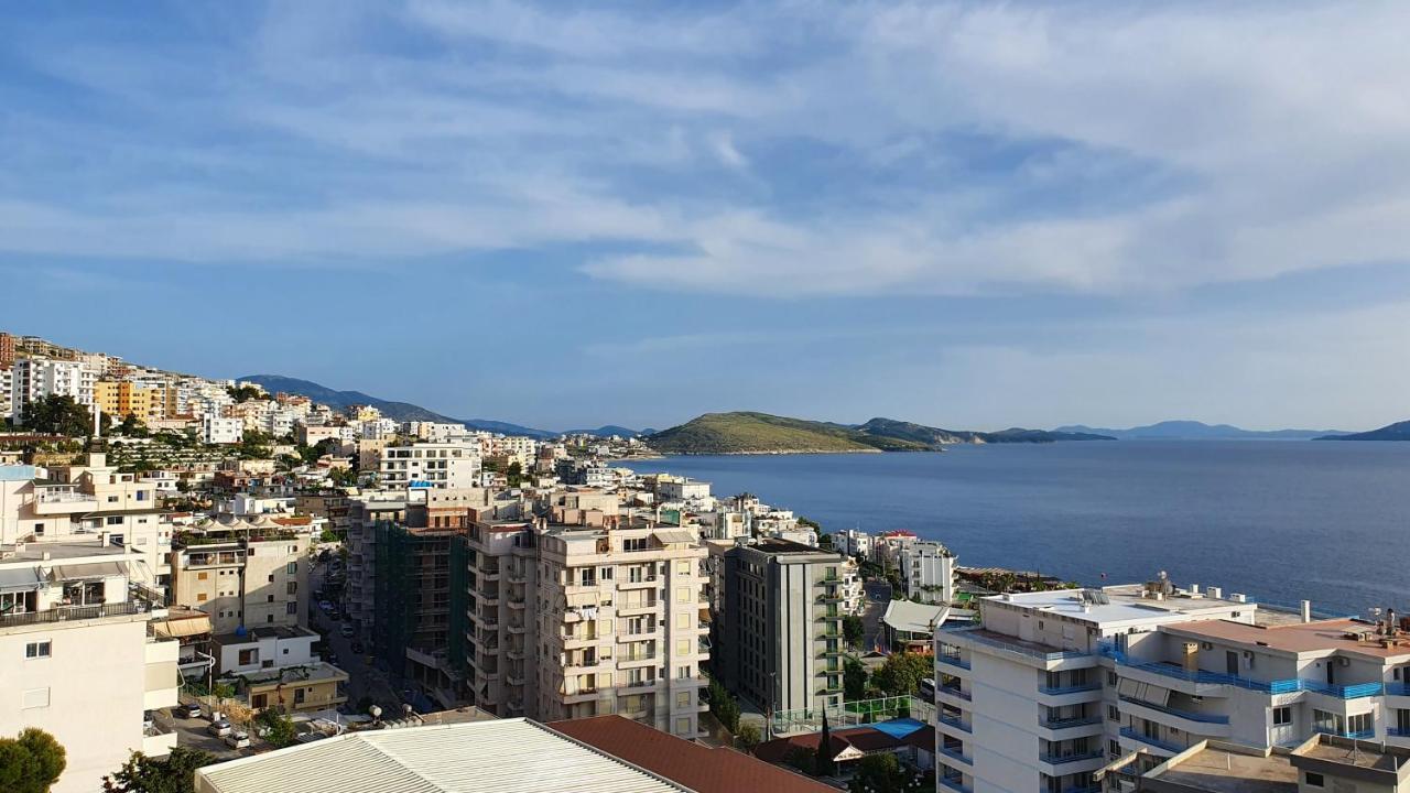 Blue Eye Apartment Sarande Bagian luar foto