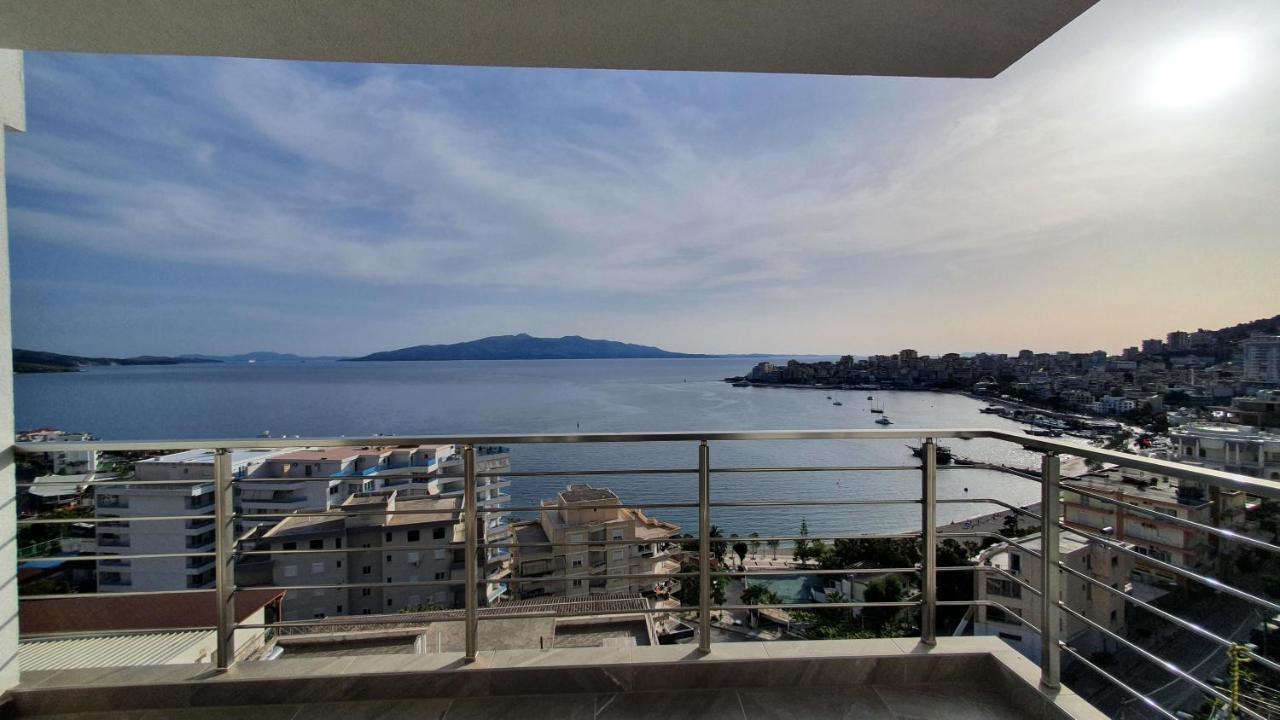 Blue Eye Apartment Sarande Bagian luar foto
